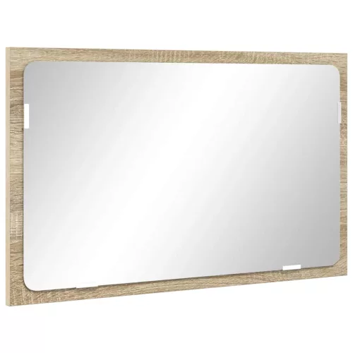  Fürdőszoba bútor szett fiókkal tárolóval Sonoma tölgy Faanyag