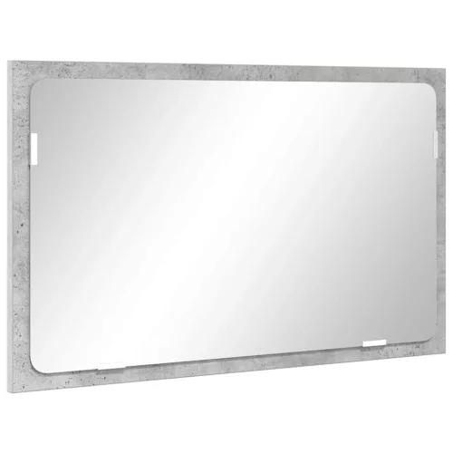  Fürdőszoba bútor szett fiókkal tárolóval Beton Szürke Faanyag