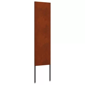    Kertvédő vászon Rozsdás 32 x 140 cm időjárásálló acél