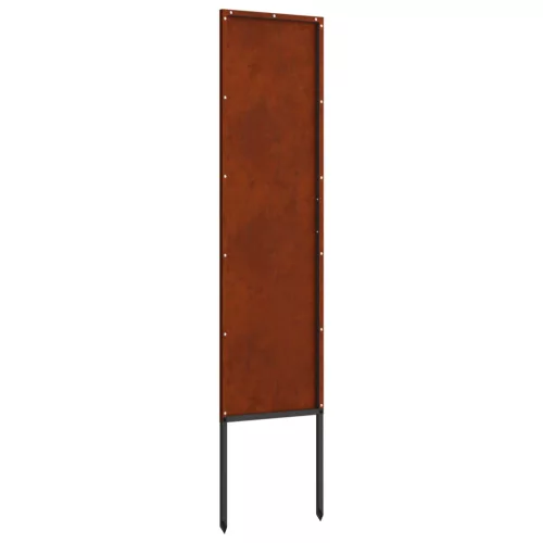  Kertvédő vászon Rozsdás 32 x 140 cm időjárásálló acél