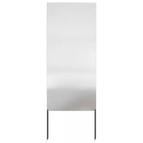  Kertvédő vászon Ezüst 50 x 140 cm Rozsdamentes acél