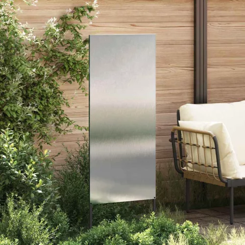  Kertvédő vászon Ezüst 50 x 140 cm Rozsdamentes acél