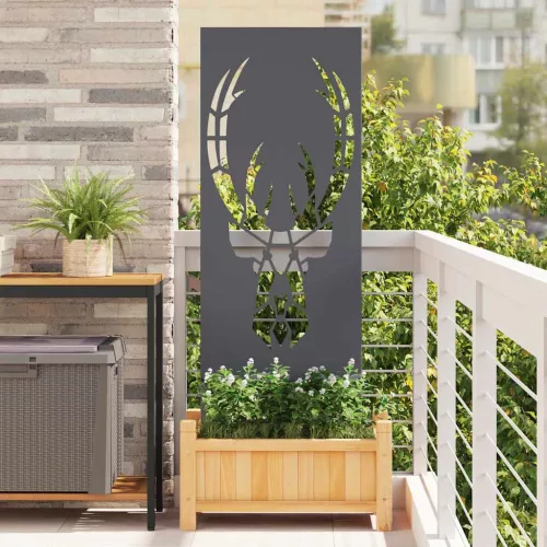  Kerti dekoratív panel Antracit 50 x 140 cm