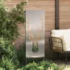  Kerti dekoratív panel Ezüst 50 x 140 cm Horganyzott acél