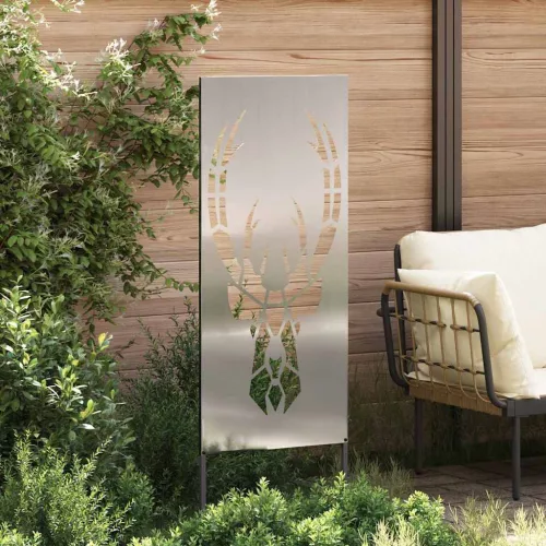 Kerti dekoratív panel Ezüst 50 x 140 cm Horganyzott acél