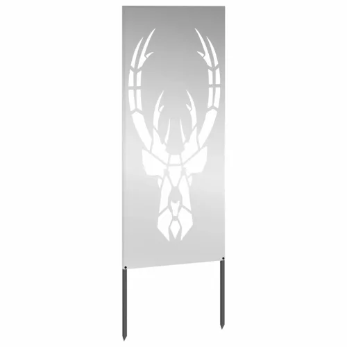  Kerti dekoratív panel Ezüst 50 x 140 cm Horganyzott acél
