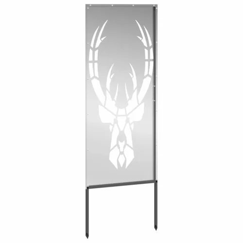  Kerti dekoratív panel Ezüst 50 x 140 cm Horganyzott acél
