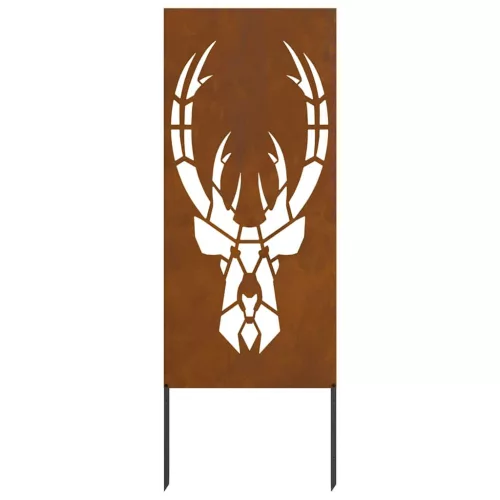  Kerti dekoratív panel Rozsdás 50 x 140 cm Viharvert acél