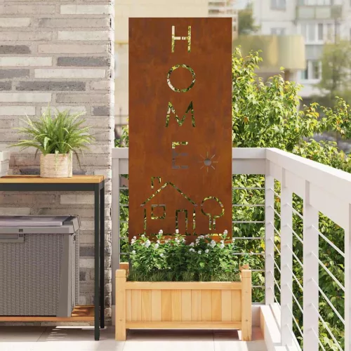  Kerti dekoratív panel Rozsdás 50 x 140 cm Viharvert acél