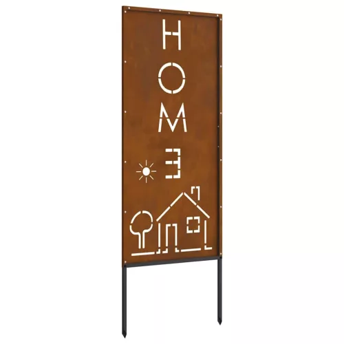  Kerti dekoratív panel Rozsdás 50 x 140 cm Viharvert acél
