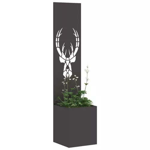  Kertvédő vászon Fekete 32 x 140 cm Hidegen hengerelt acél