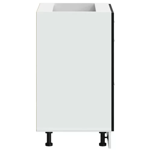  Konyhai alsó szekrény Riga Fekete tölgy 60 x 46 x 81,5 cm