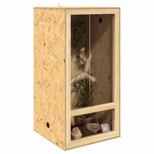  Terrárium Természetes 50 x 50 x 100 cm OSB