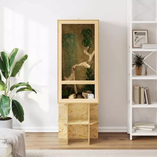  Terrárium Természetes 50 x 50 x 100 cm OSB