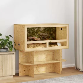  Terrárium alap Barna 100 x 50 x 50 cm OSB