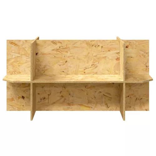  Terrárium alap Barna 100 x 50 x 50 cm OSB