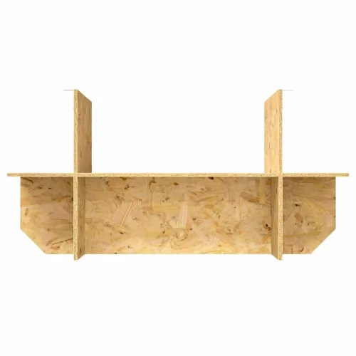  Terrárium alap Barna 100 x 50 x 50 cm OSB