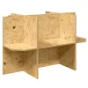 Terrárium alap Barna 80 x 50 x 50 cm OSB