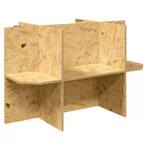  Terrárium alap Barna 80 x 50 x 50 cm OSB