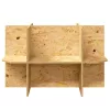  Terrárium alap Barna 80 x 50 x 50 cm OSB
