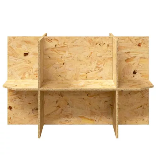 Terrárium alap Barna 80 x 50 x 50 cm OSB