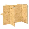 Terrárium alap Barna 80 x 50 x 50 cm OSB