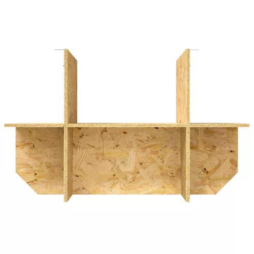  Terrárium alap Barna 80 x 50 x 50 cm OSB
