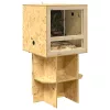  Terrárium alap Barna 50 x 50 x 50 cm OSB