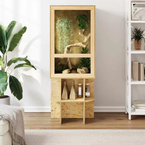  Terrárium alap Barna 50 x 50 x 50 cm OSB