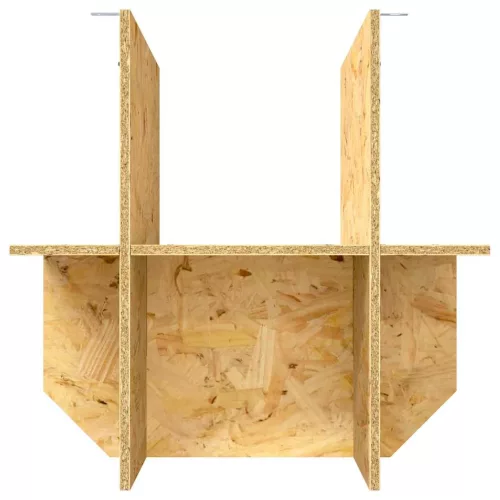  Terrárium alap Barna 50 x 50 x 50 cm OSB
