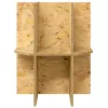  Terrárium alap polcokkal Barna 40 x 40 x 50 cm OSB