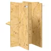  Terrárium alap polcokkal Barna 40 x 40 x 50 cm OSB