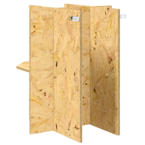  Terrárium alap polcokkal Barna 40 x 40 x 50 cm OSB