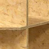  Terrárium alap polcokkal Barna 40 x 40 x 50 cm OSB