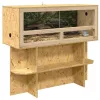  Terrárium alap polcokkal Barna 100 x 40 x 50 cm OSB