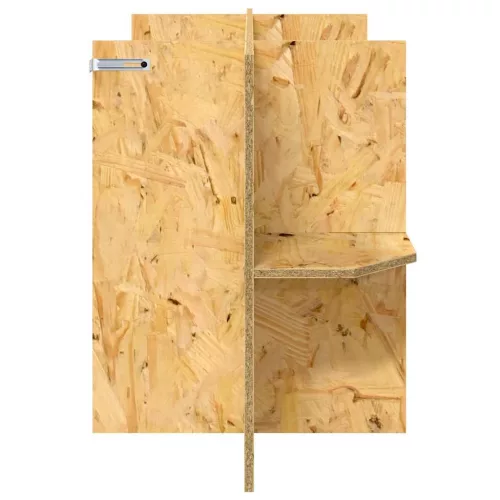  Terrárium alap polcokkal Barna 100 x 40 x 50 cm OSB