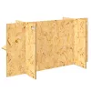  Terrárium alap polcokkal Barna 100 x 40 x 50 cm OSB