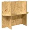 Terrárium alap polcokkal Barna 60 x 30 x 50 cm OSB