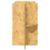 Terrárium alap polcokkal Barna 60 x 30 x 50 cm OSB