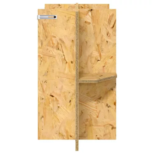  Terrárium alap polcokkal Barna 60 x 30 x 50 cm OSB