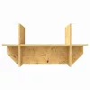  Terrárium alap polcokkal Barna 60 x 30 x 50 cm OSB