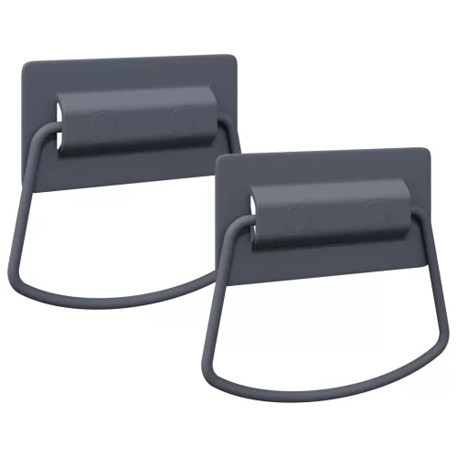  Szekrény Fogantyúk 2 pcs Antracit 85 x 45 mm Fém