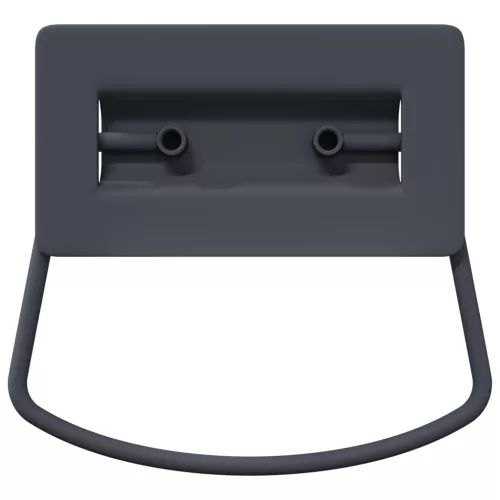  Szekrény Fogantyúk 12 pcs Antracit 85 x 45 mm Fém