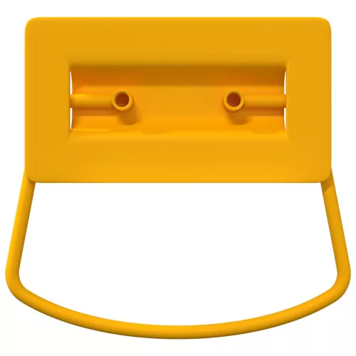  Szekrény Fogantyúk 210 pcs Mustár sárga 85 x 45 mm Fém