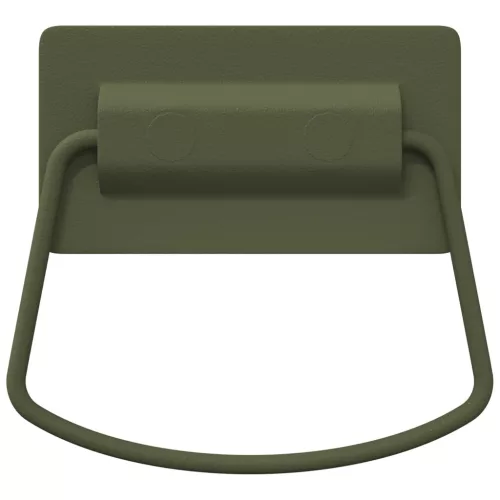  Szekrény Fogantyúk 12 pcs Olajzöld 85 x 45 mm Fém