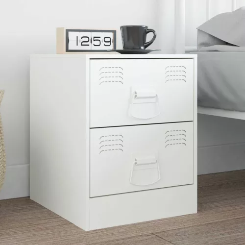  Szekrény Fogantyúk 2 pcs Fehér 85 x 45 mm Fém