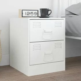  Szekrény Fogantyúk 12 pcs Fehér 85 x 45 mm Fém