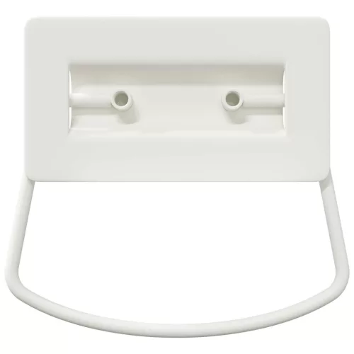  Szekrény Fogantyúk 12 pcs Fehér 85 x 45 mm Fém