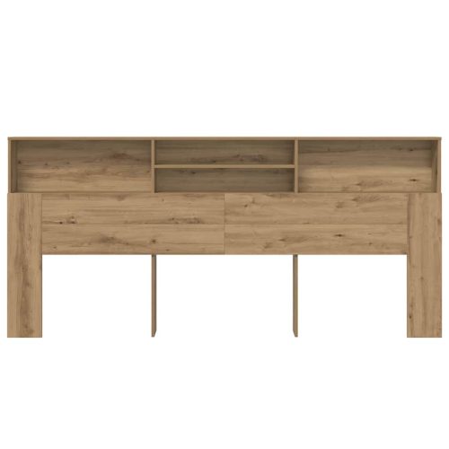  Fejhajtó szekrény kézműves tölgy 220 x 19 x 101.5 cm Faanyag