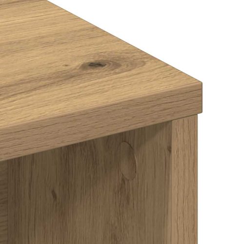  Fejhajtó szekrény kézműves tölgy 220 x 19 x 101.5 cm Faanyag